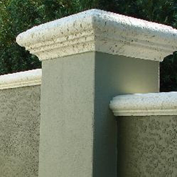 Designed Foam Wall Pillar